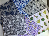 Roll of 8 2PLY Assorted Pattern Reusable No Paper Towels w/Snaps & Insert Roll