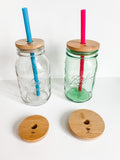 Bamboo Mason Jar Lids