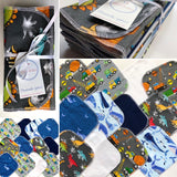 12 Reusable Wipes