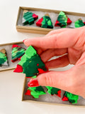 Christmas Tree Rainbow Crayons
