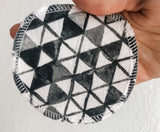 Set of 5 ~ Reusable Cotton Rounds ~ Choice of 1PLY, 2PLY or 3PLY