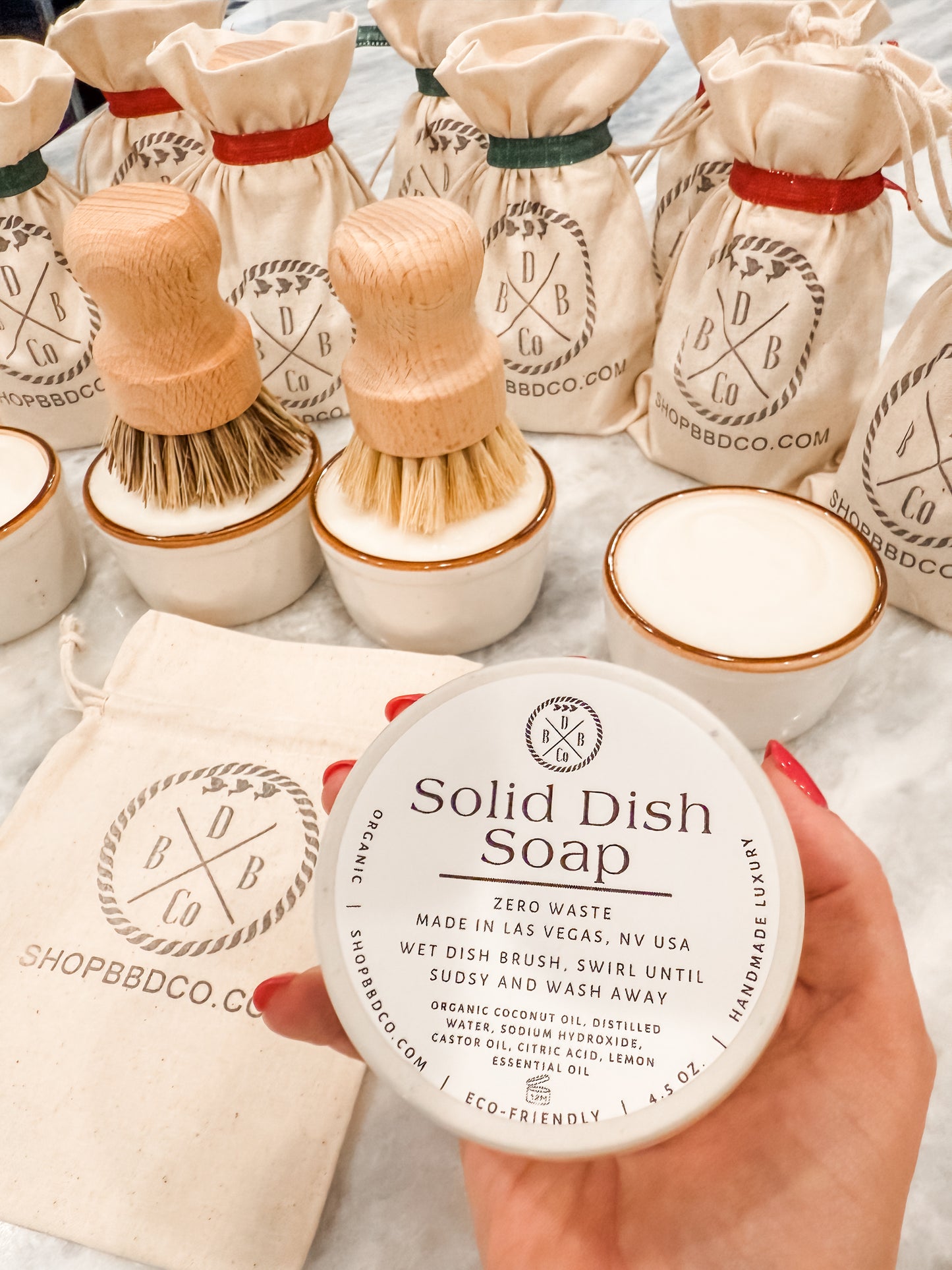 Solid Dish Soap Sets & Refills