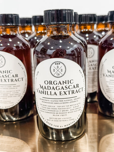 Organic Madagascar Vanilla Extract