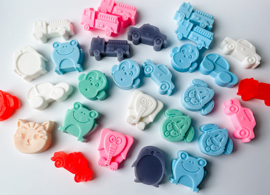 Cute Animal, Car & Fire Truck Soaps