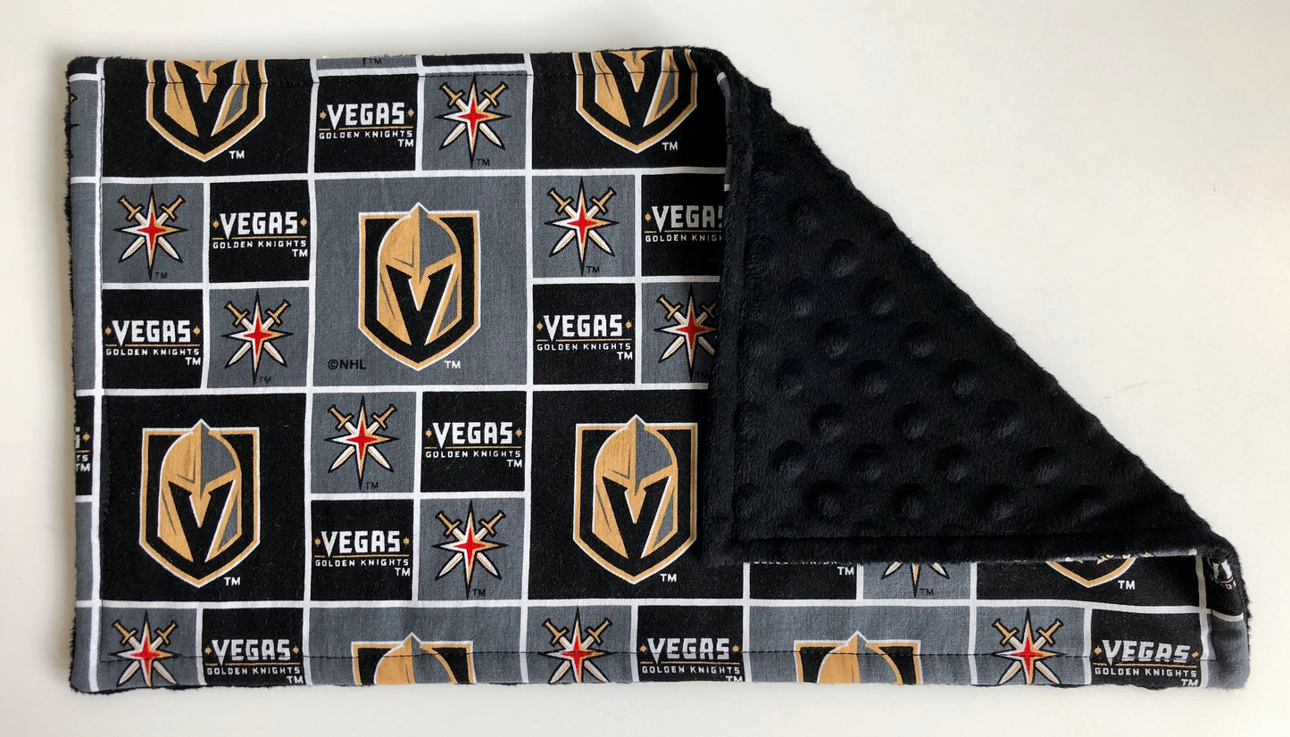 VGK Block 3PLY Luxe Burp Cloth and Lovey