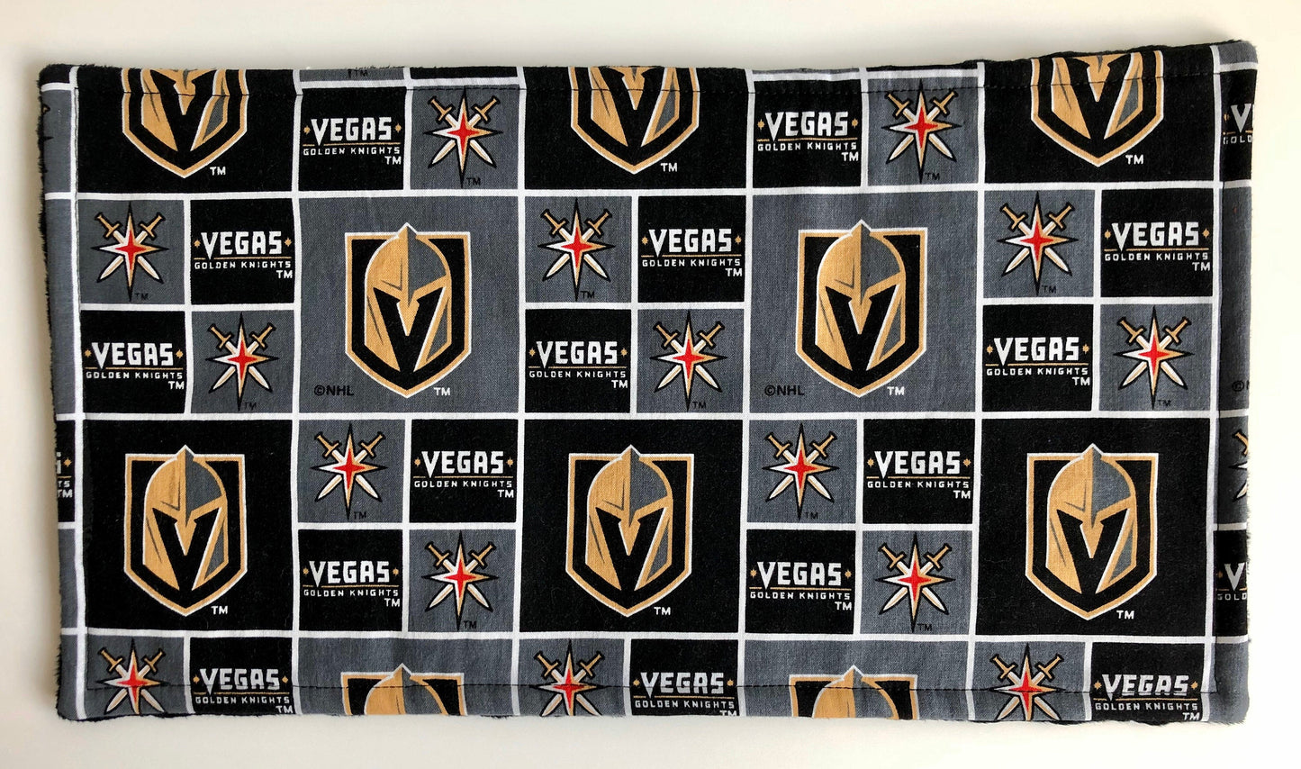 VGK Block 3PLY Luxe Burp Cloth and Lovey