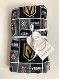 VGK Block 3PLY Luxe Burp Cloth and Lovey