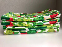 Roll of 8 2PLY Desert Bloom Cactus Reusable No Paper Towels With Or Without Snaps