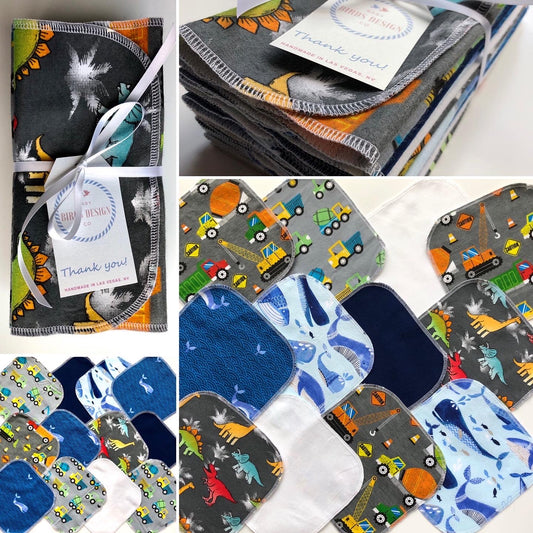12 Reusable Wipes
