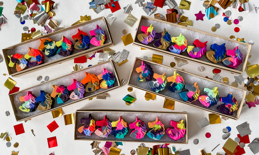 Rainbow Crayons ~ Your choice of Dinosaurs, Building bricks, Unicorns, Skull & Bones or Pumpkins
