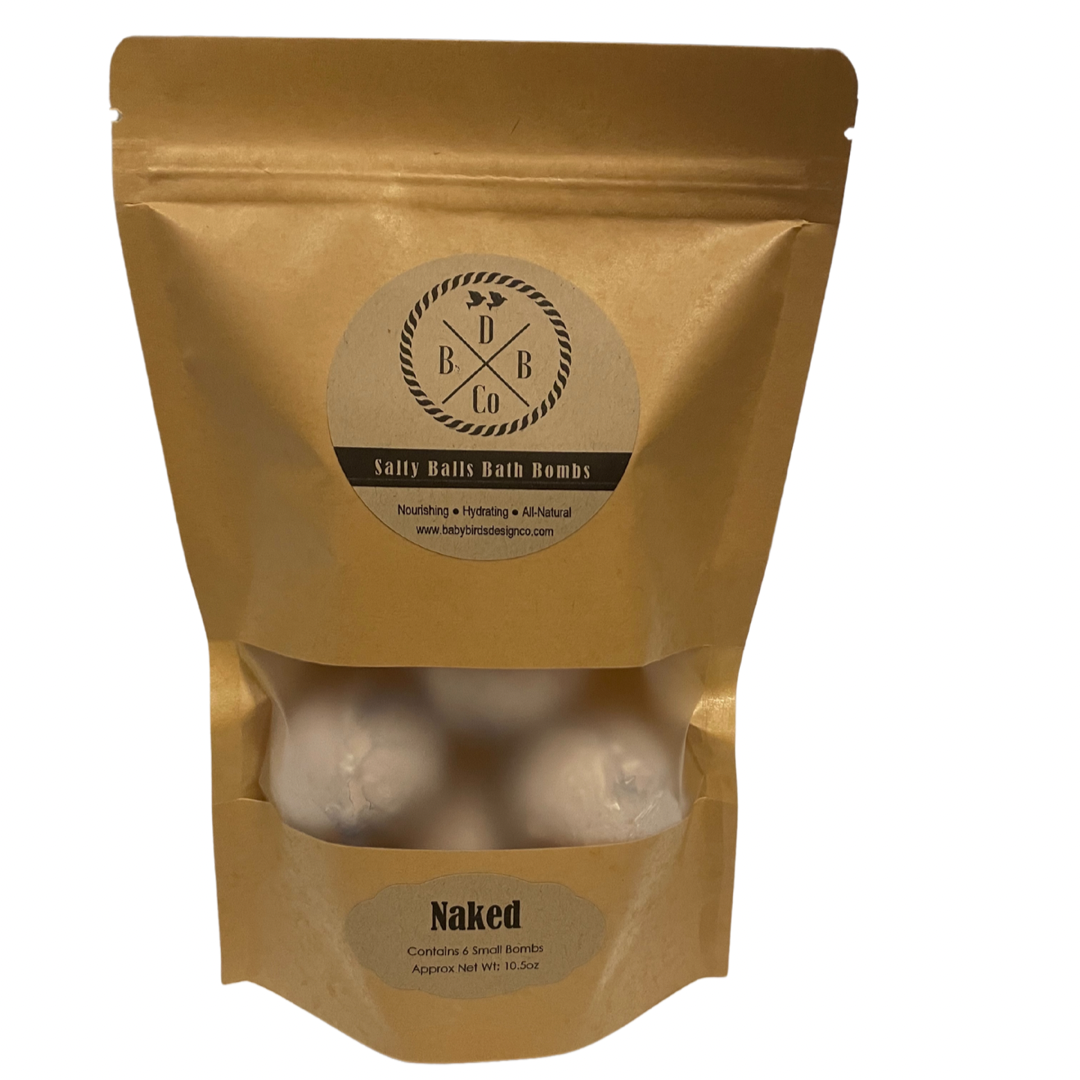 NAKED Salty Balls Bath Bombs