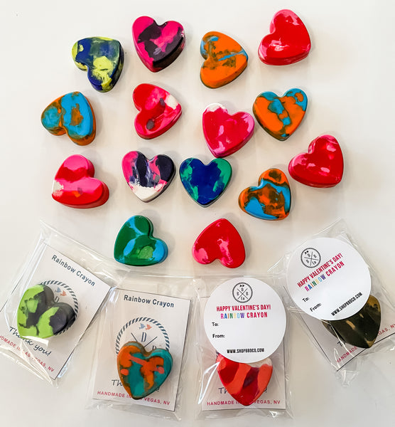 Valentine's Day Heart Homemade Crayons {baby-safe and edible recipe!} -  Wildflower Ramblings