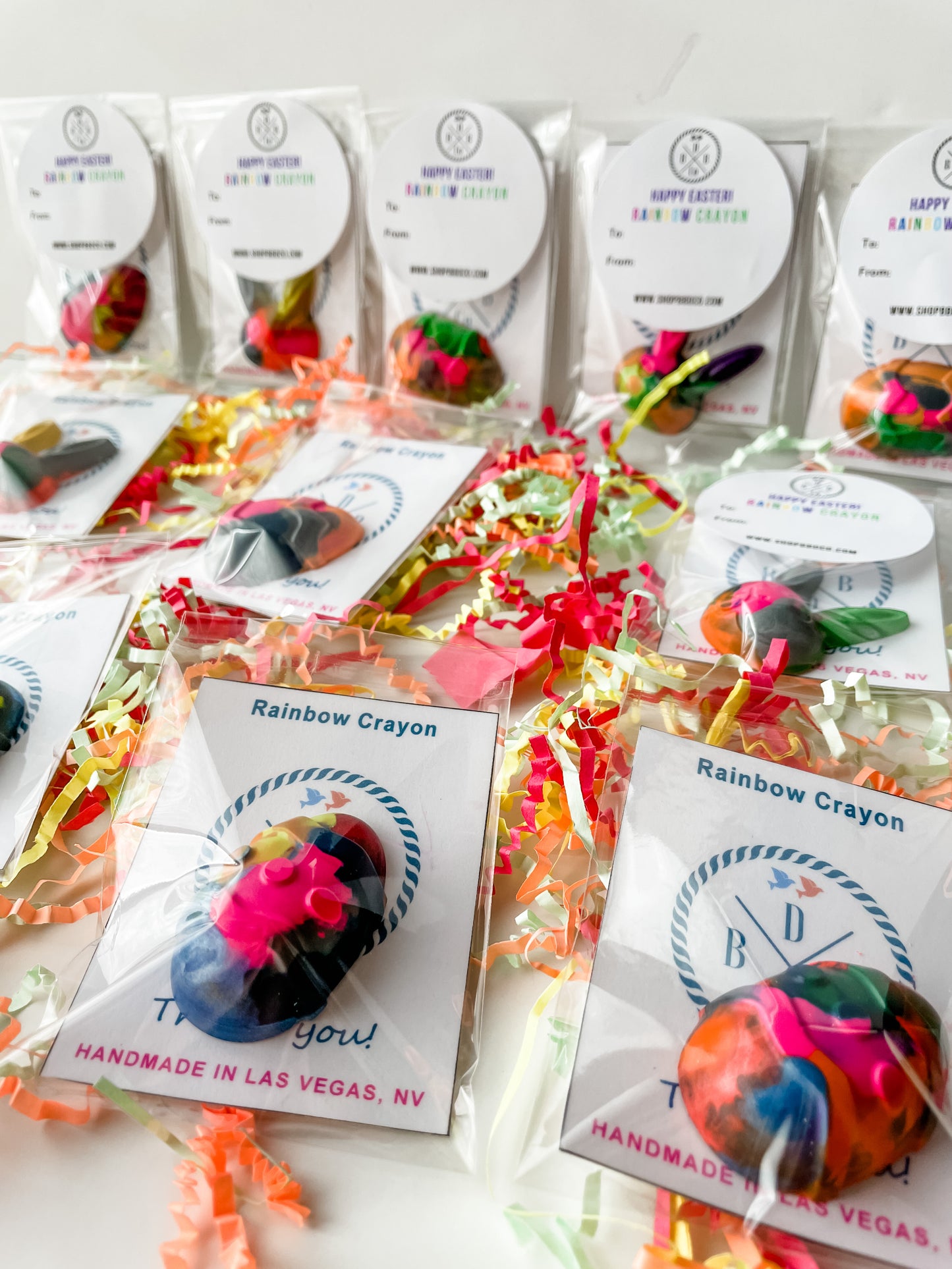 Individually Wrapped Easter Crayons