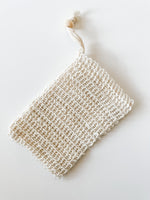 Natural Sisal Soap Saver and Exfoliating Pouch