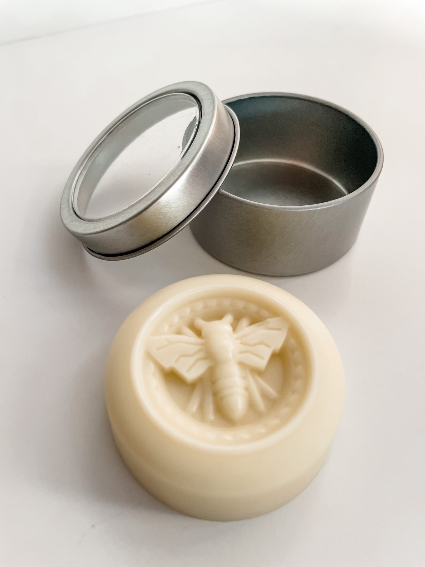 Solid Lotion Bar with Jar