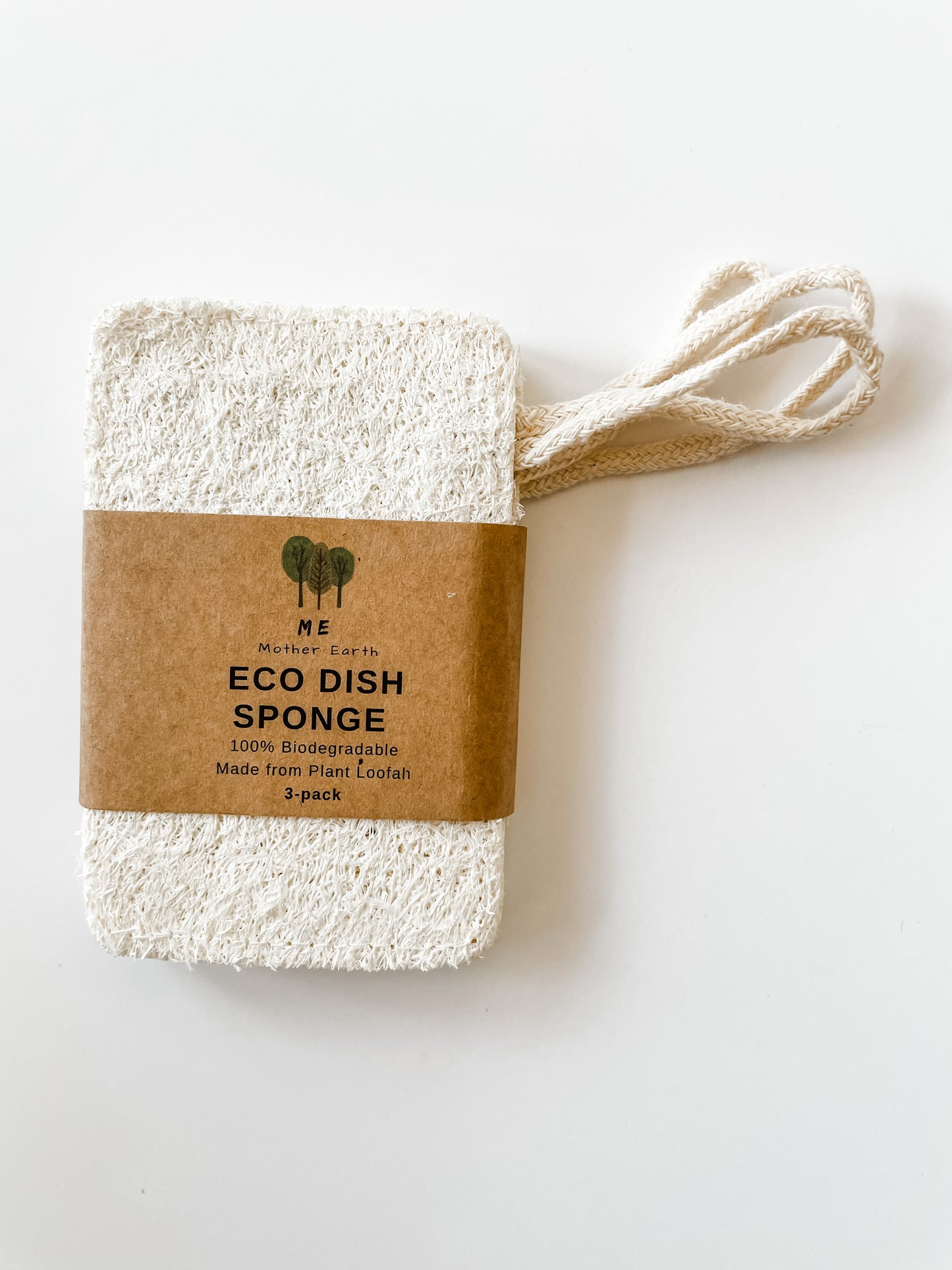 Eco Dish Sponges ~ Double Layer 3-Pack
