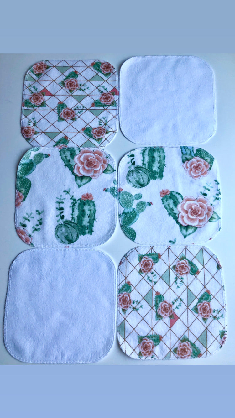 12 Reusable Wipes