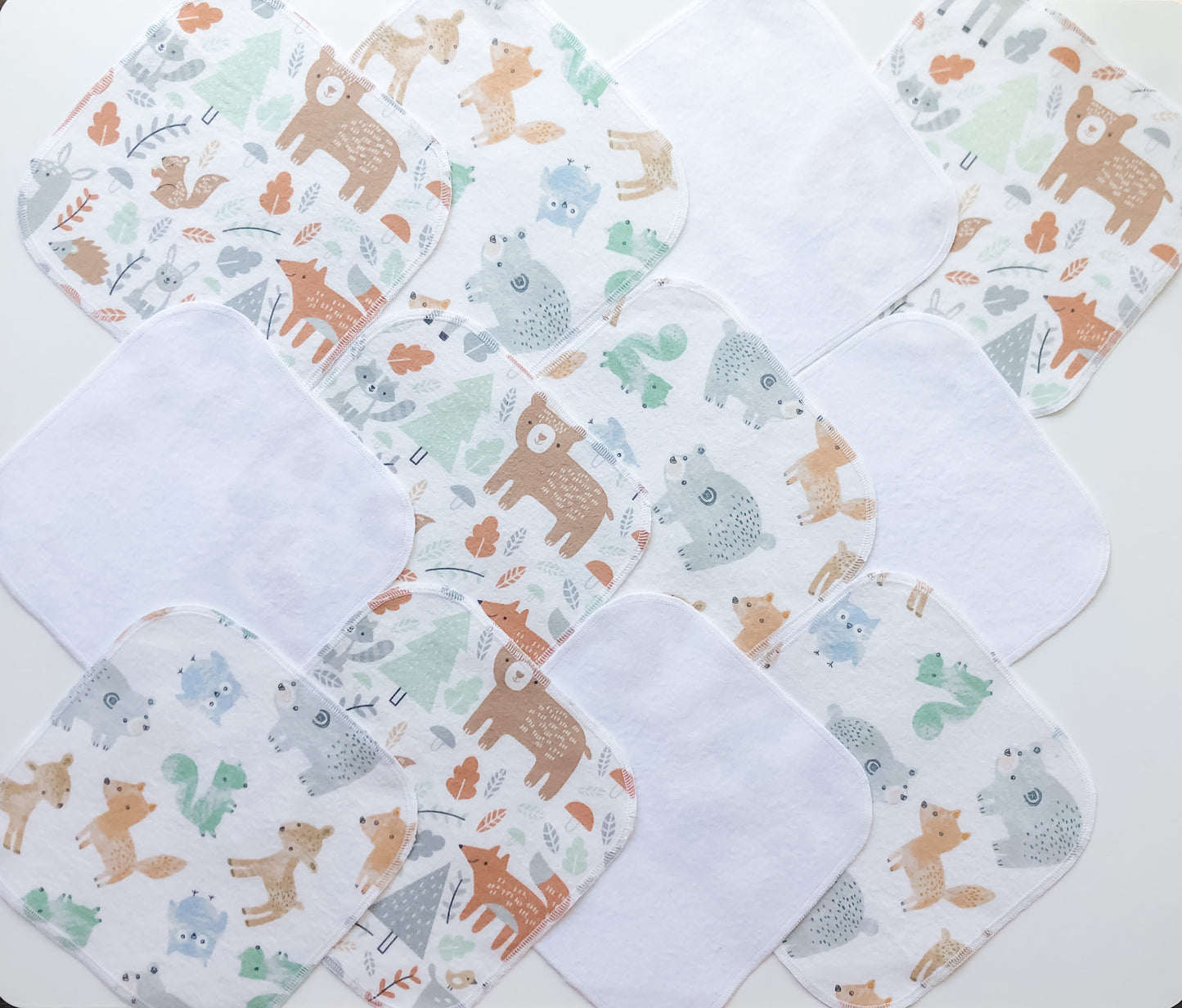 12 Reusable Wipes